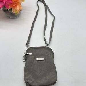 Baggallini Gray Crossbody Bag MCB7462S